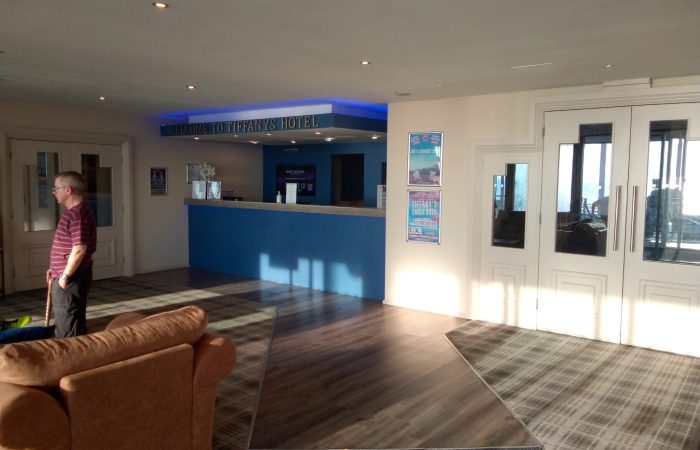 tiffanys hotel reception